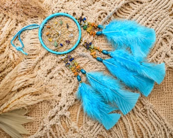 Spirit of Nature Gemstone Dream Catcher