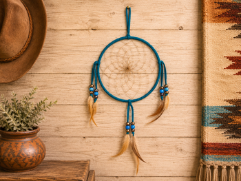 Navajo Dream Catcher 6" -Turquoise