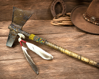 Navajo Indian Metal Tomahawk
