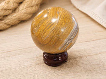 Large Onyx Energy Sphere w/ Stand