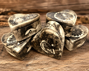 Navajo Horsehair Heart Box