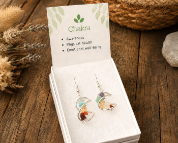 Chakra Gemstone Earrings