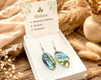 Native Style Abalone Earrings