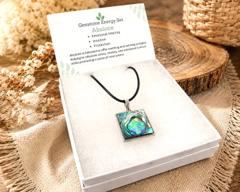 Natural Abalone Shell Pendant