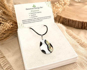 Natural Abalone Shell Pendant