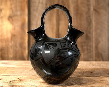Mata Ortiz Pottery Wedding Vase