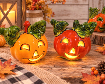 Talavera Jack O'Lanterns