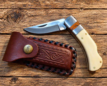 Stainless Bone Knife & Sheath