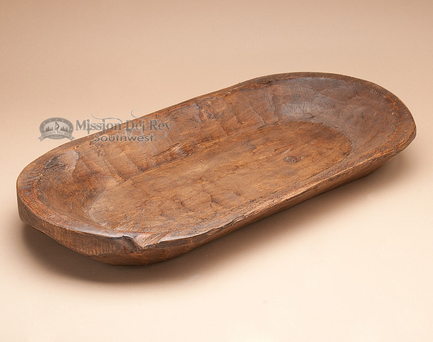 Southwest wooden bowl - brown.