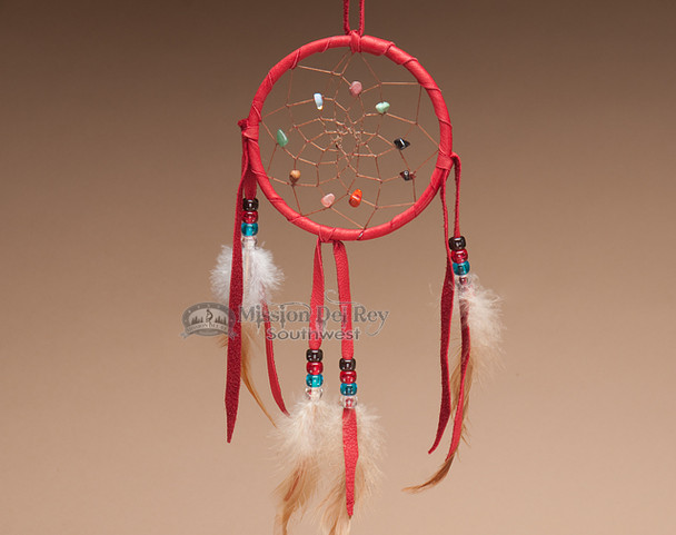 Native American Dream Catcher - Red