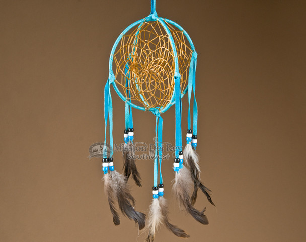 Native American Dream Catcher - 3D Turquoise