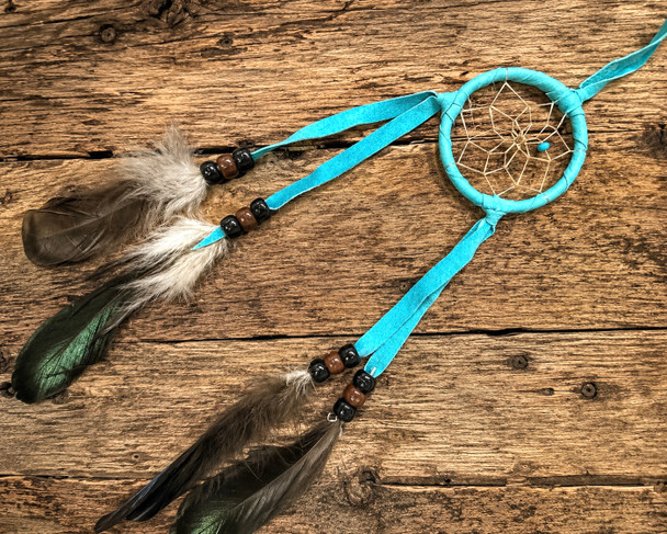 Navajo Indian Turquoise Dreamcatcher