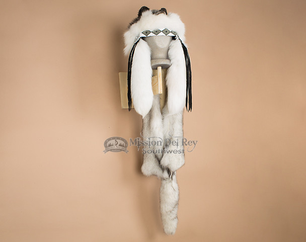 Pueblo Indian Headdress - Artic Fox