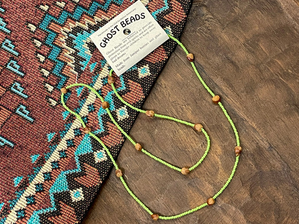 Navajo Indian Ghost Bead Necklace
