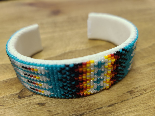 17 Row Navajo Beaded Cuff Bracelet