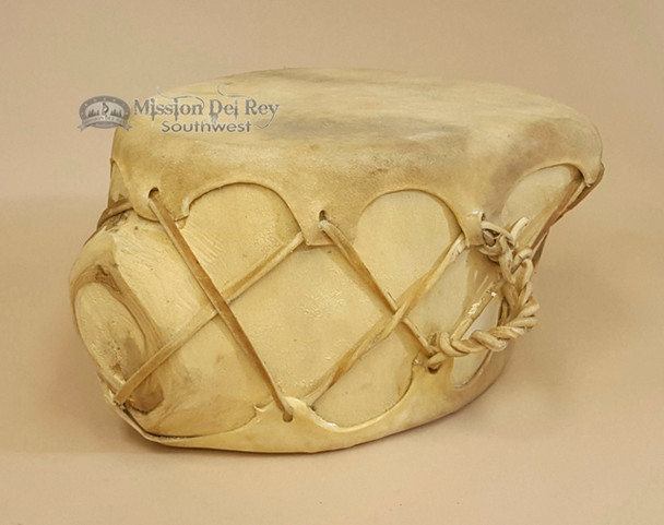 Native log hand drum