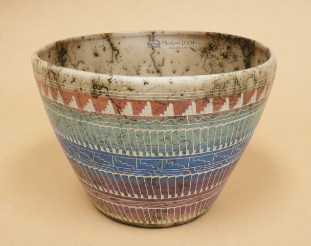 Navajo Horsehair Pottery Vase