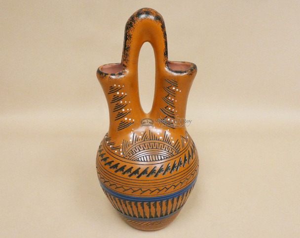Native American Pottery Wedding Vase -Navajo