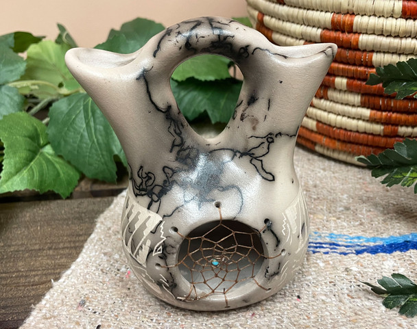 Navajo Dreamcatcher Wedding Vase