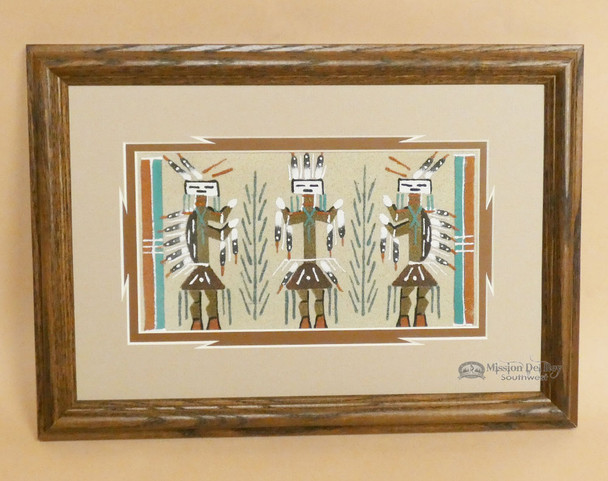 Navajo Sand Painted Wall Art