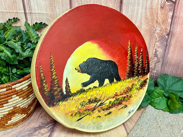 Tarahumara Painted Drum