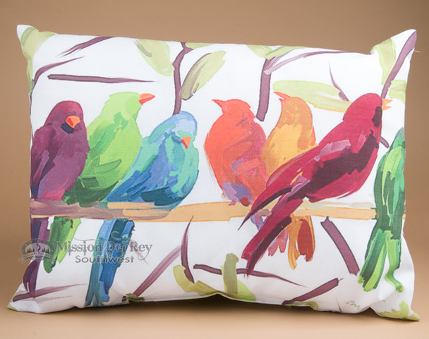 Outdoor Climaweave Pillow 24x18 -Flocked Together