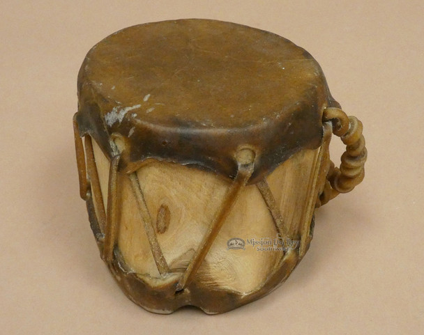 Native Aspen Log Cochiti Drum 5" (pd25)