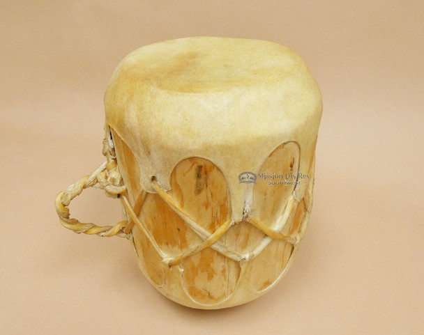 Native Rawhide & Trunk Log Drum