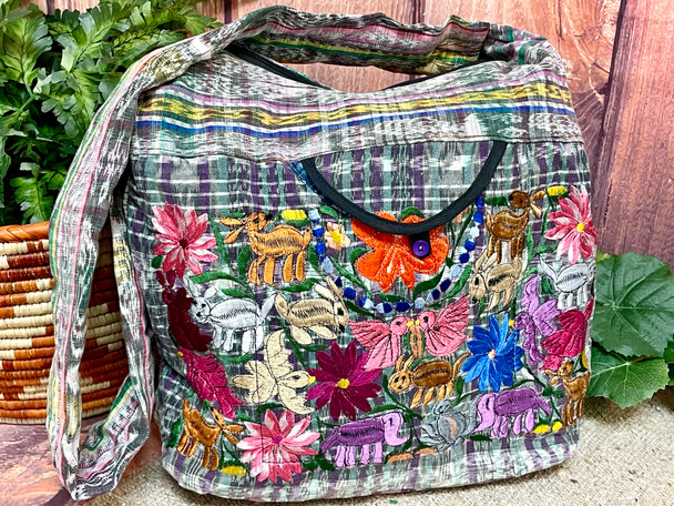 Vintage Southwest Huipil Handbag