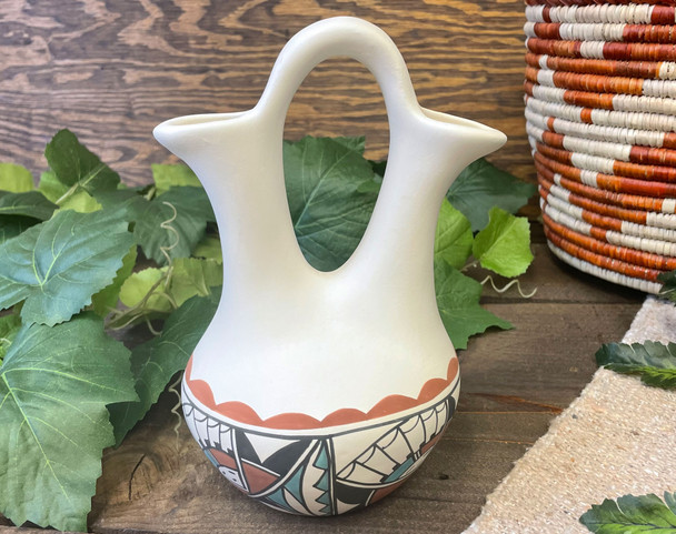 Tigua Indian Wedding Vase