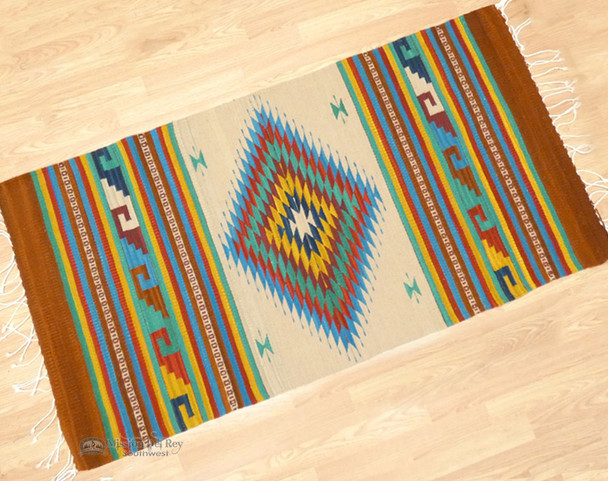 Zapotec Indian Wool Area Rug