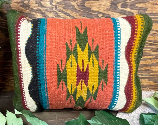 Zapotec Indian Handwoven Pillow