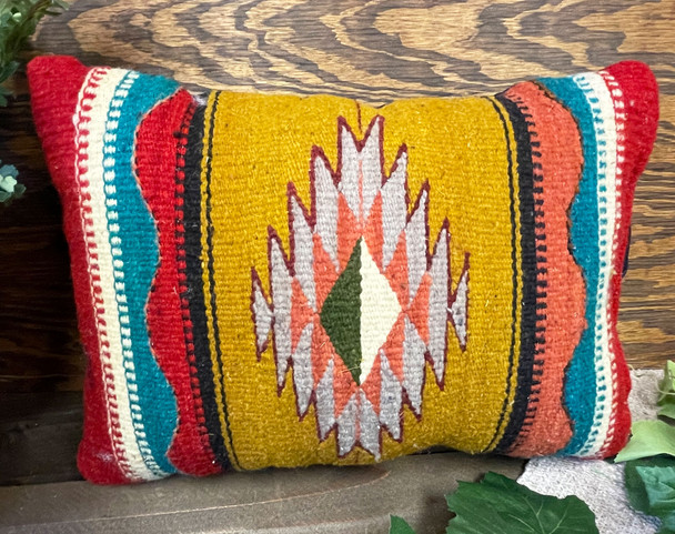 Zapotec Mexican Indian Pillow