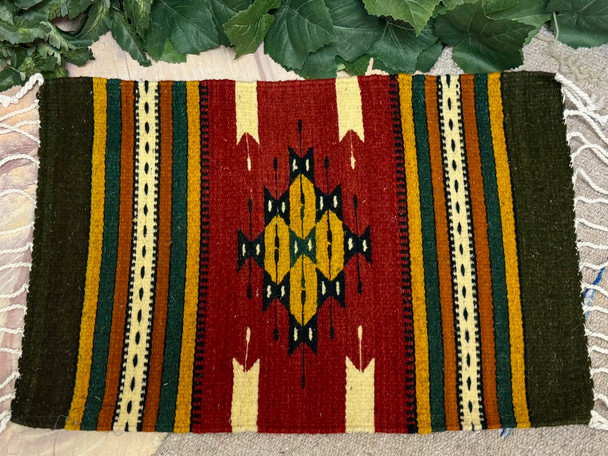 Zapotec Indian Wool Placemat