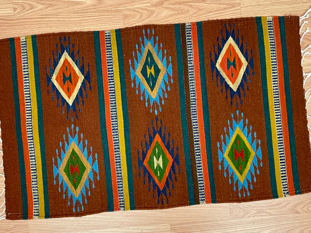 Handwoven Zapotec Wool Rug