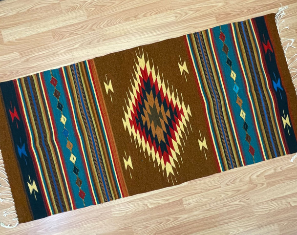 Zapotec Indian Wool Rug