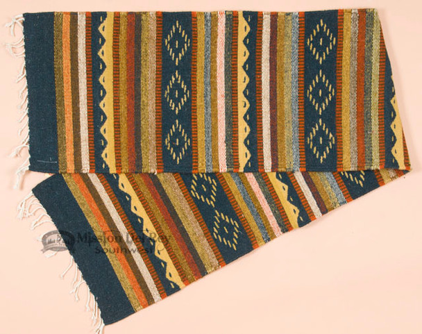 Southwest Zapotec Indian Table Runner 15"x80" (a38)