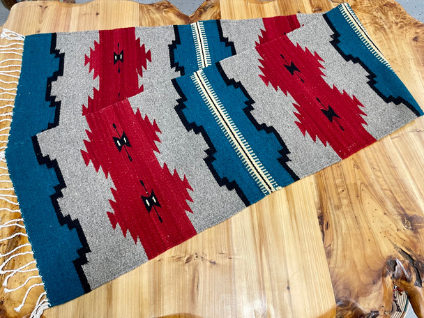 Handwoven Wool Zapotec Table Runner