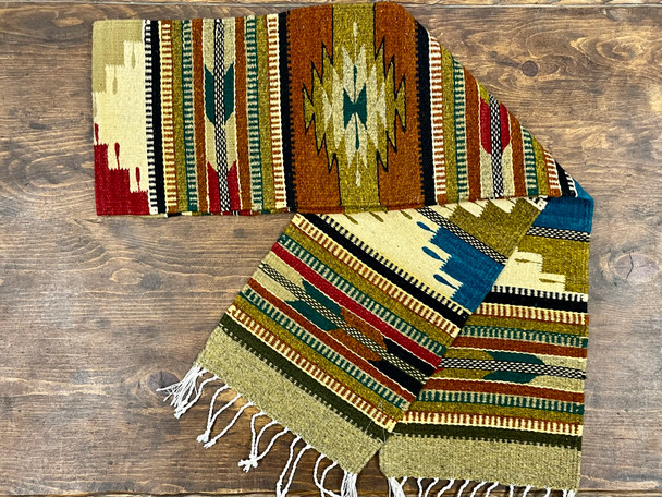 Southwest Zapotec Indian Table Runner