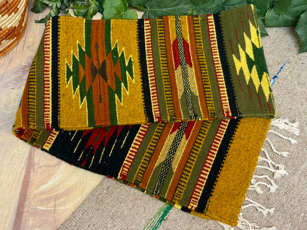 Handwoven Zapotec Table Runner