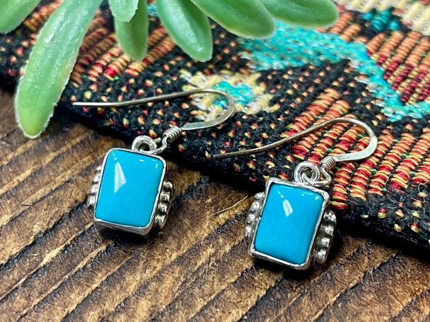 Sterling Silver Navajo Earrings