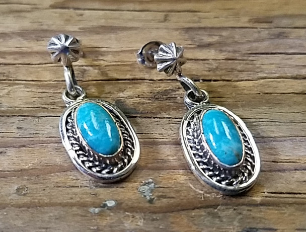 Navajo Silver Earrings