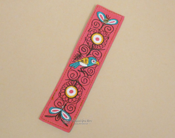 Andean Indian Embroidered Bookmark