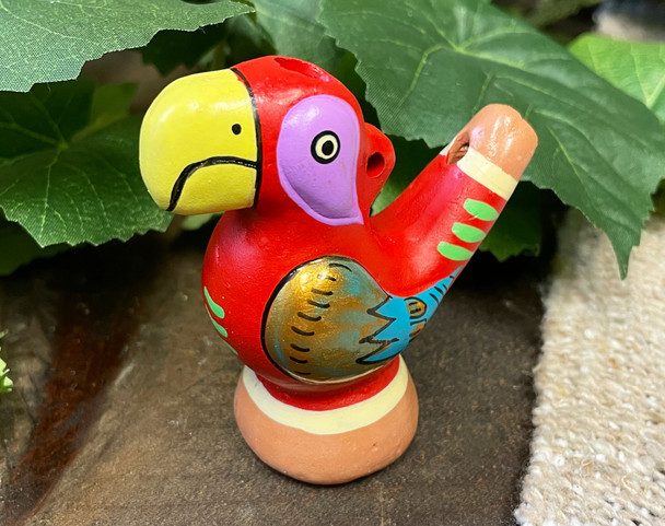 Hand Painted Water Whistle Flute