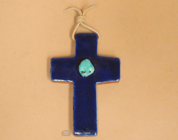 Terra Cotta Tile Ceramic Cross