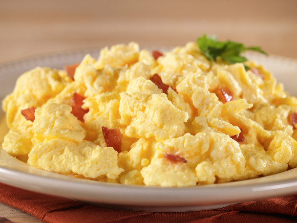 Scrambled Eggs w/ Bacon