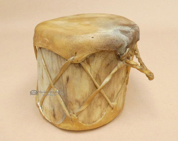Native Style Rustic Log Drum