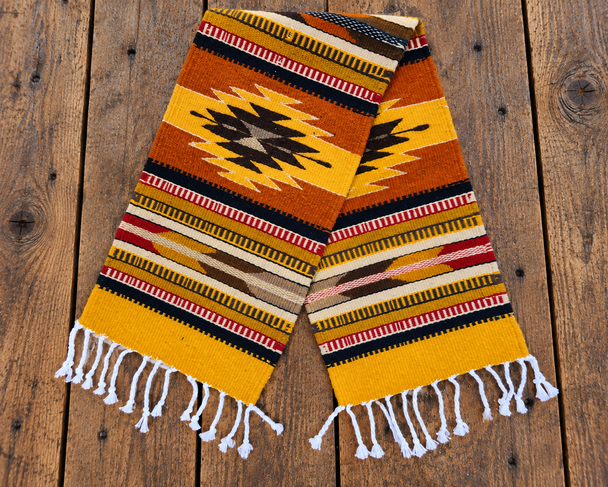 Zapotec Indian Woven Table Runner