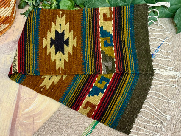 Handwoven Zapotec Table Runner