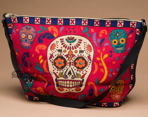 Southwest Day of the Dead Purse -Skull